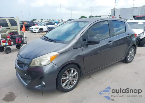 2013 Toyota Yaris Se z USA, uszkodzony, nr VIN JTDKTUD36DD561779